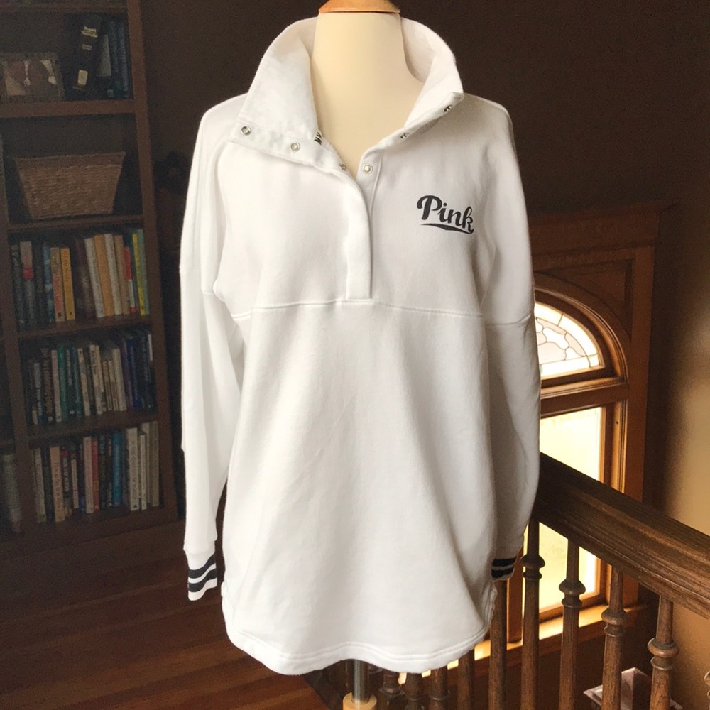 Pink oversized sweatshirt